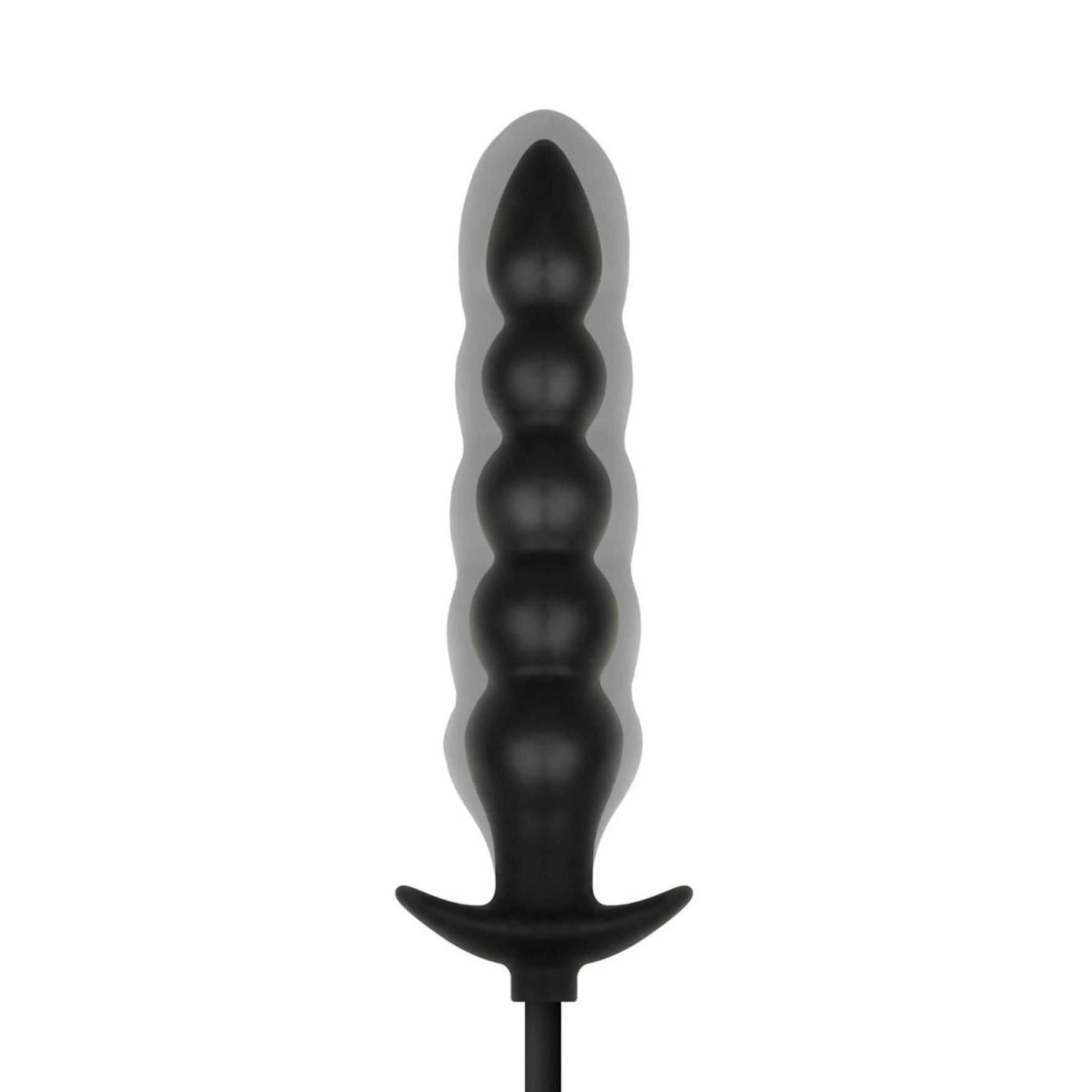 Dop anal gonflabil EasyToys 20 cm negru