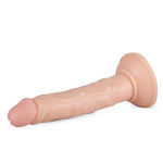 Dildo realist Blane EasyToys bej 20 cm cu ventuză