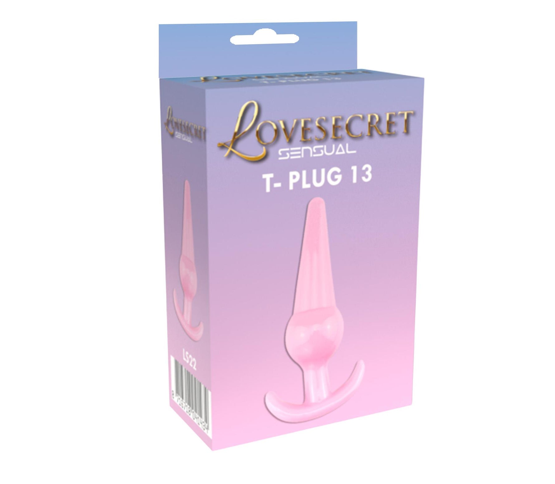 Plug anal Lovesecret Sensual T Plug 13 roz 12,6 cm