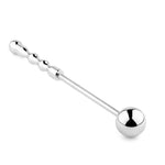 Dop anal din oțel HeavyFun cu mâner lung 27,5 cm