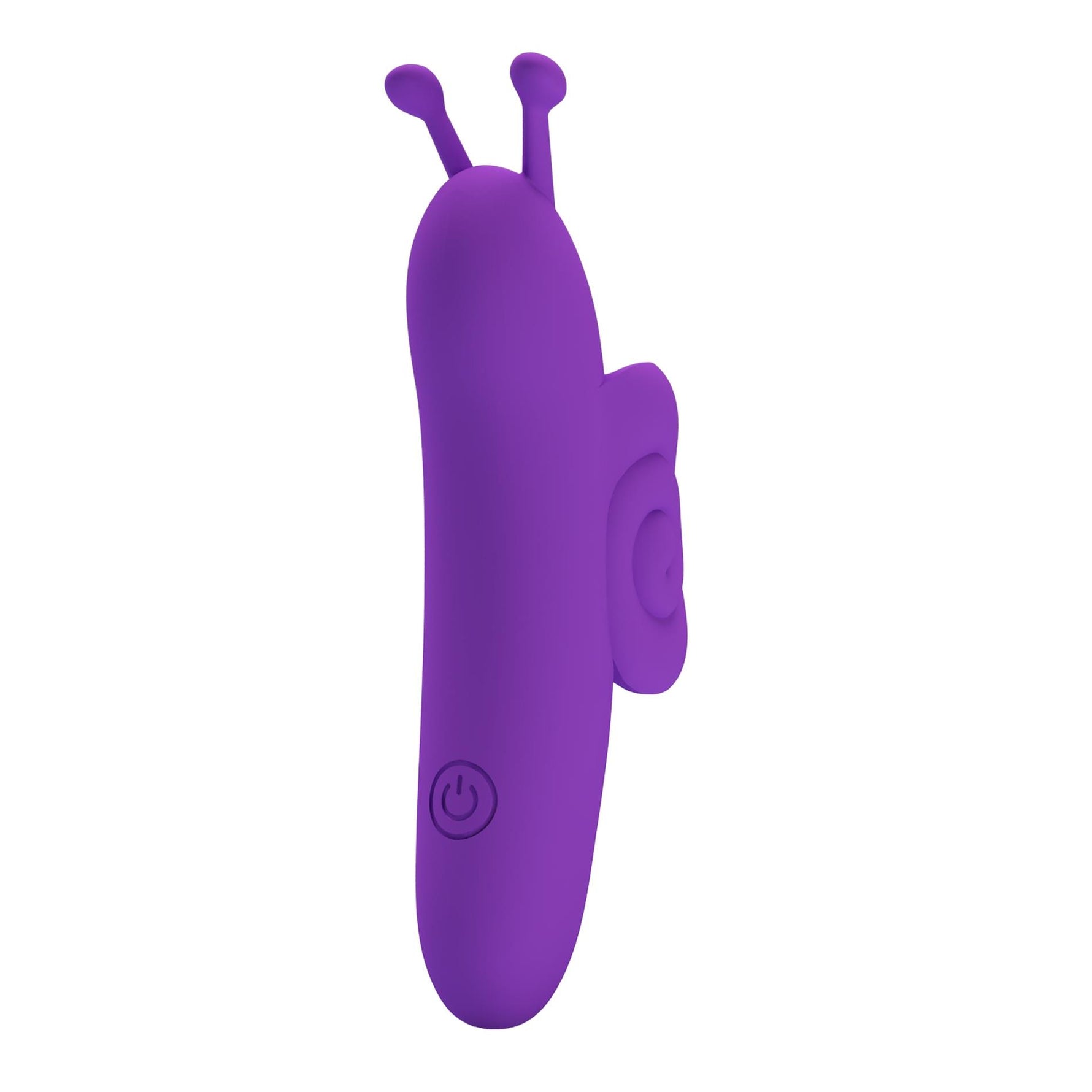 Vibrator deget Pretty Love Snail USB din silicon, 10 funcții
