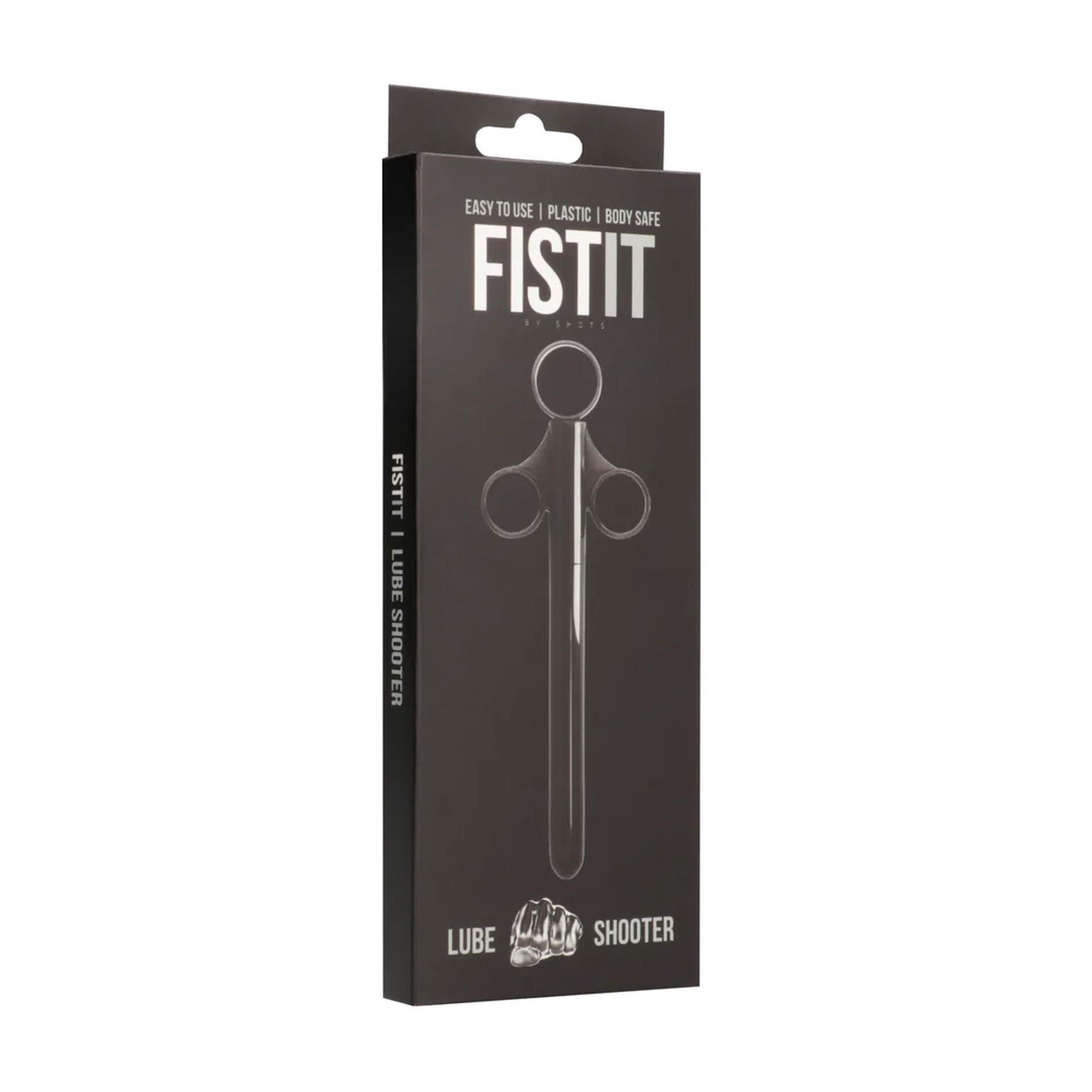 Aplicator de lubrifiant Fist It, plastic, negru, 19 cm
