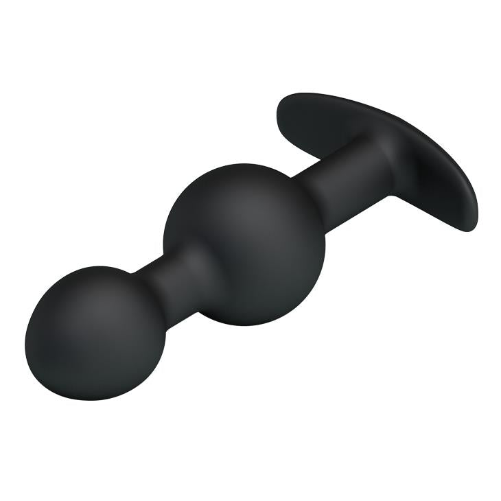 Dop anal din silicon Pretty Love Heavy Balls 10,4 cm