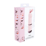 Vibrator Reve Loveline Mini Bunny din silicon roz, 11 cm