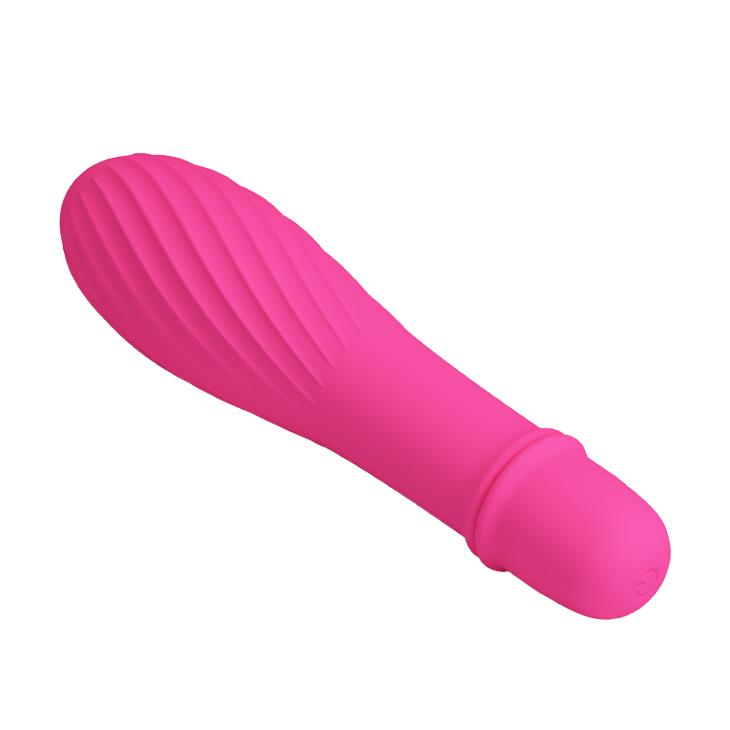 Vibrator Pretty Love Solomon din silicon cu 10 funcții, baterii AAA, 12,3 cm