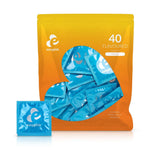 Prezervative EasyGlide cu aromă de fructe, 40 bucăți