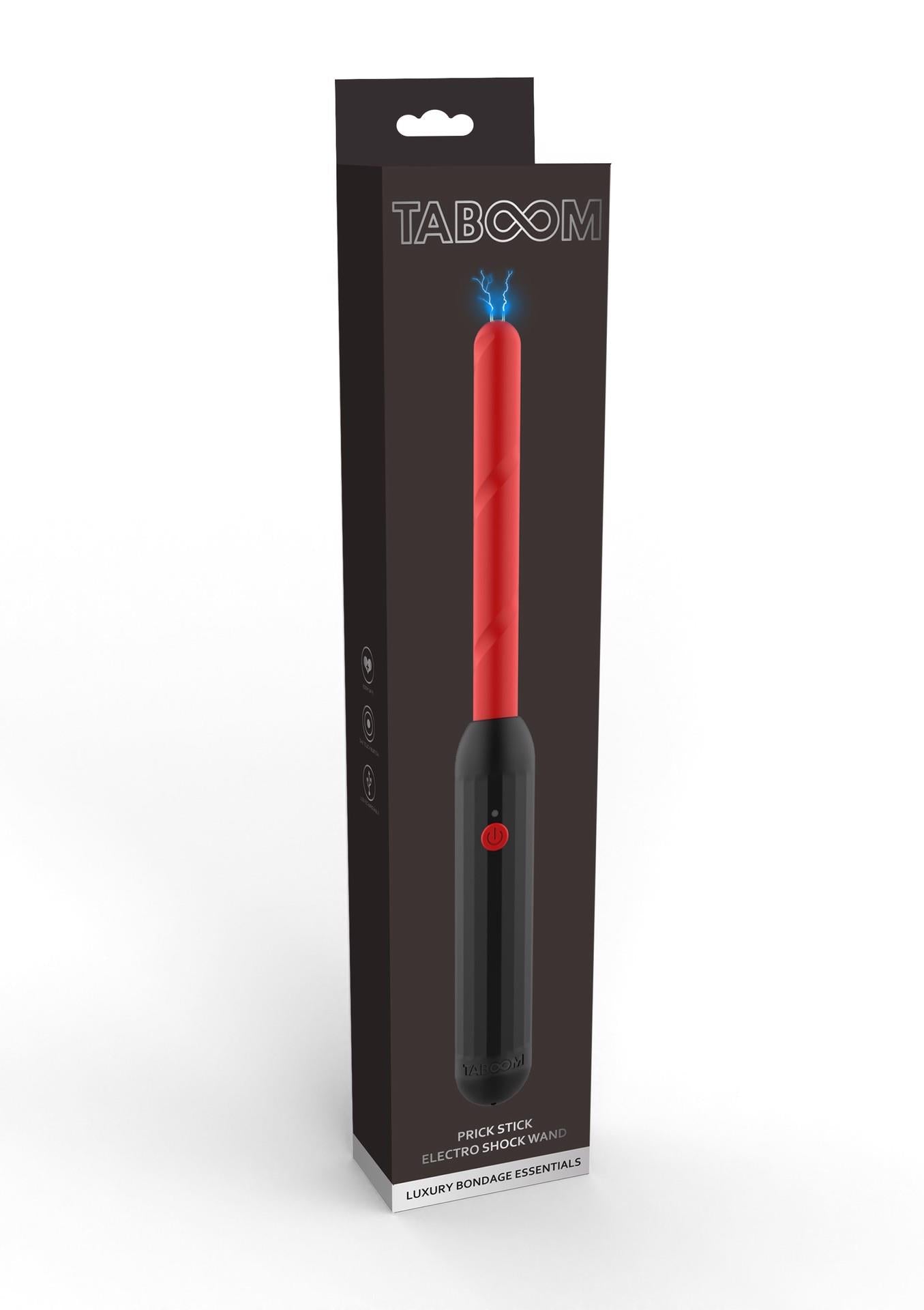 Baghetă de electrostimulare Taboom Electro Shock neagră 34 cm