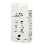 Plug anal din silicon Star Collection roz L 10cm cu piatră