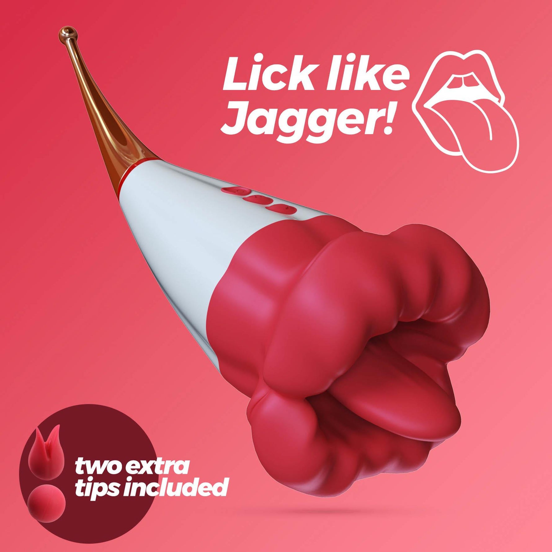 Stimulator dublu din silicon Crushious Jagger 19,5 cm