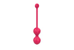 Bile Kegel Premium Lovesecret cu aplicație, silicon roz, USB, 22 cm