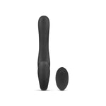 Strânge-on autoportant fără piese Avery USB vibrator 22 cm negru
