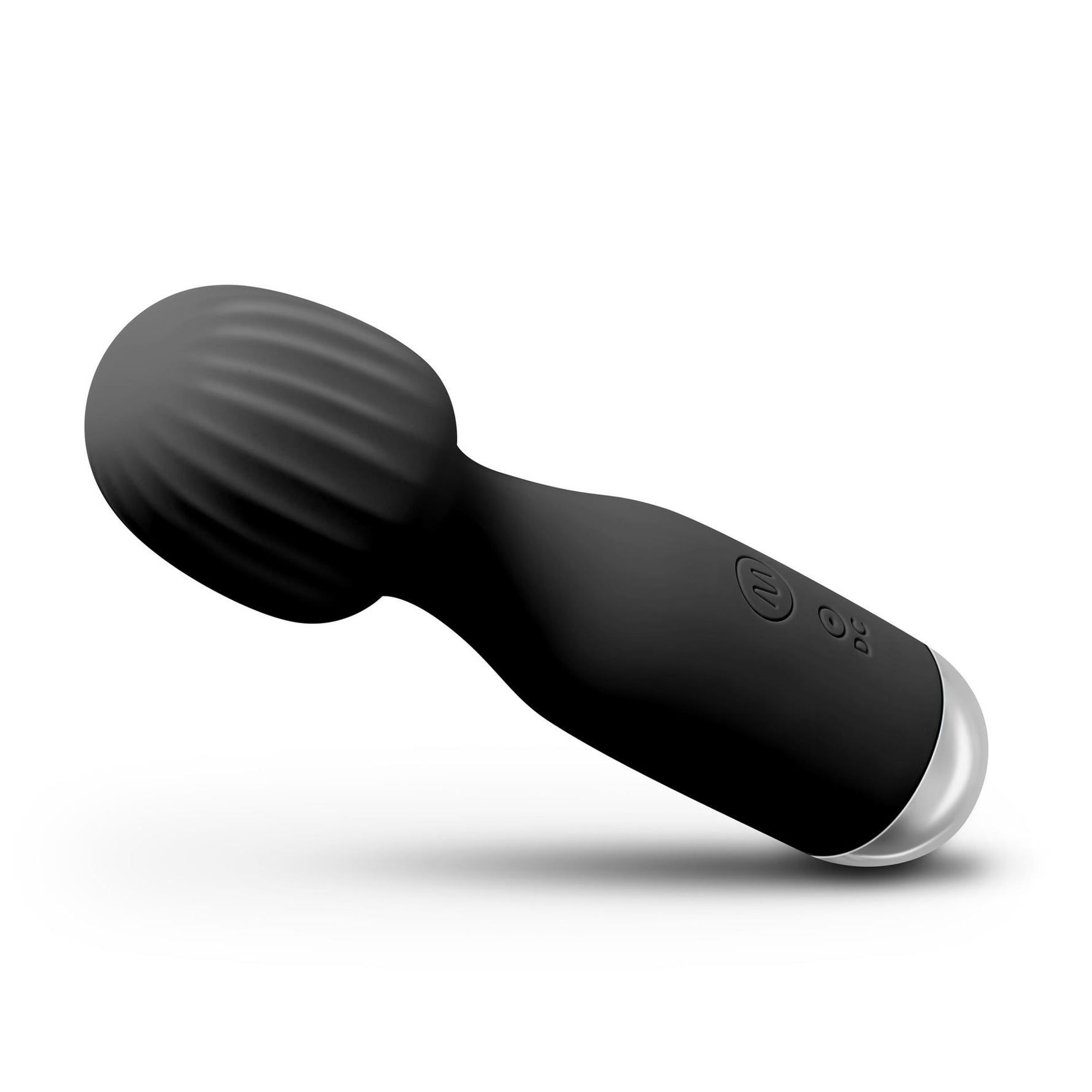 Vibrator mini Crushious Wanderlust, cu USB, negru, 15 cm