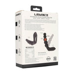 Stimulator de prostată vibrant, încălzit, flexibil, din silicon negru