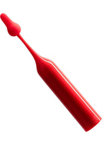 Vibrator ROMP Pop Roșu cu Capete USB Interschimbabile