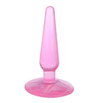 Plug anal Lovesecret cu ventuză, roz, 11 cm