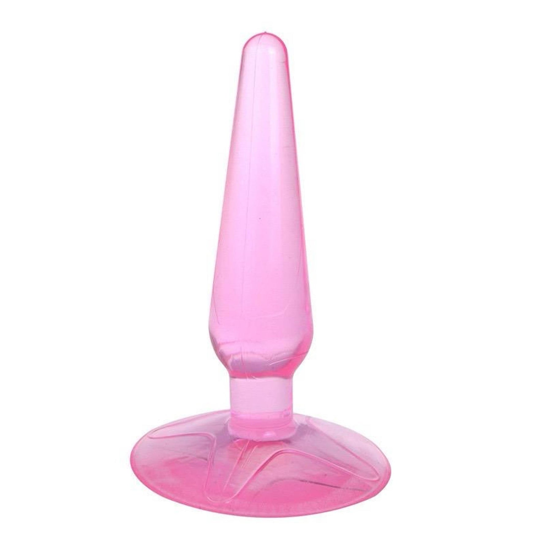 Plug anal Lovesecret cu ventuză, roz, 11 cm