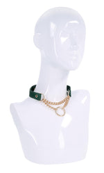 Zgarda de zi reglabilă Indica Sportsheets Emerald