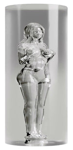 Masturbator tunel transparent 14 cm