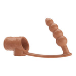 Plug anal impermeabil Pretty Love Rilley TPE cu inel