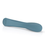 Vibrator Rose Bloom pentru punctul G, albastru, USB, 20 cm