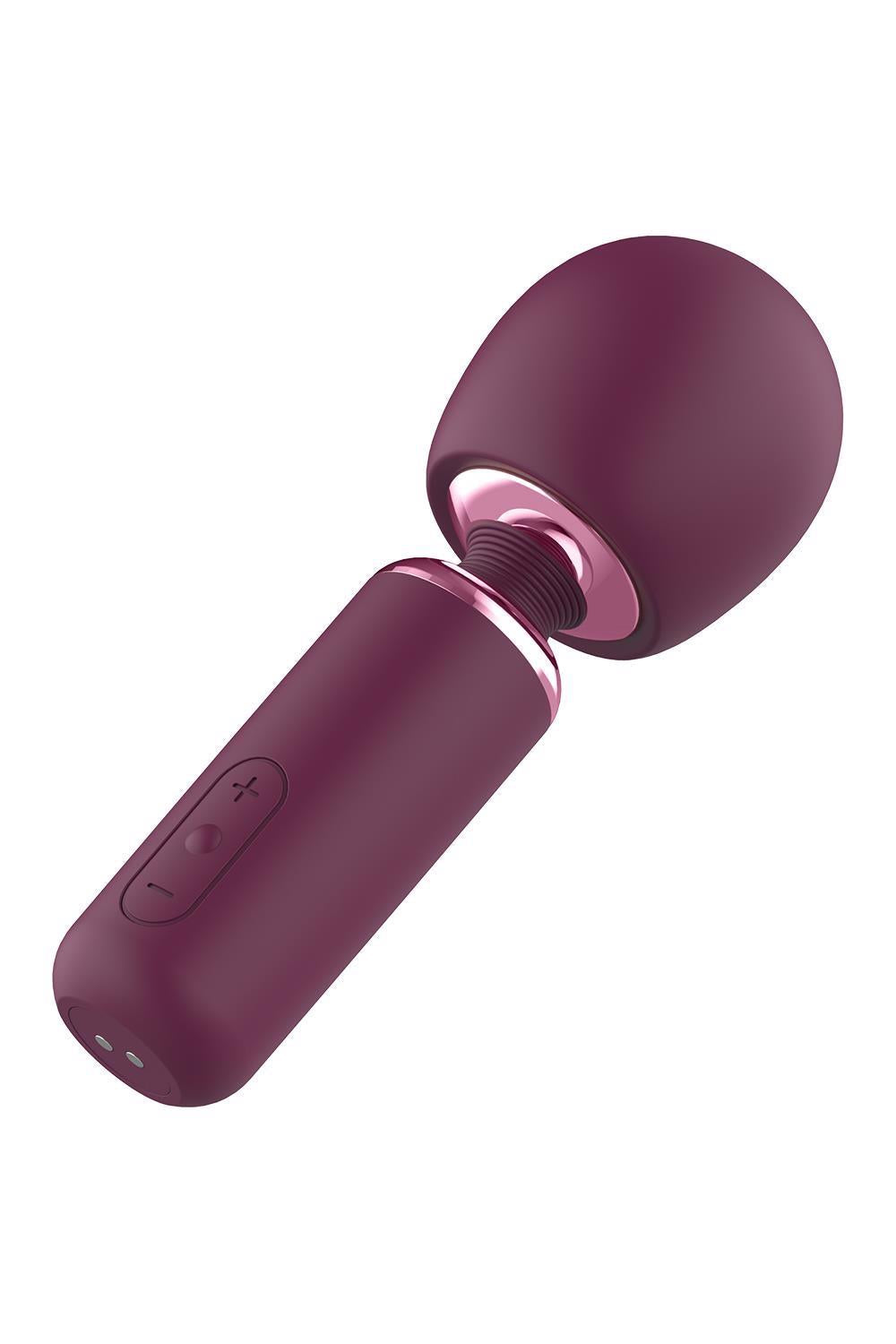 Vibrator USB din silicon Glam Bold 18 cm