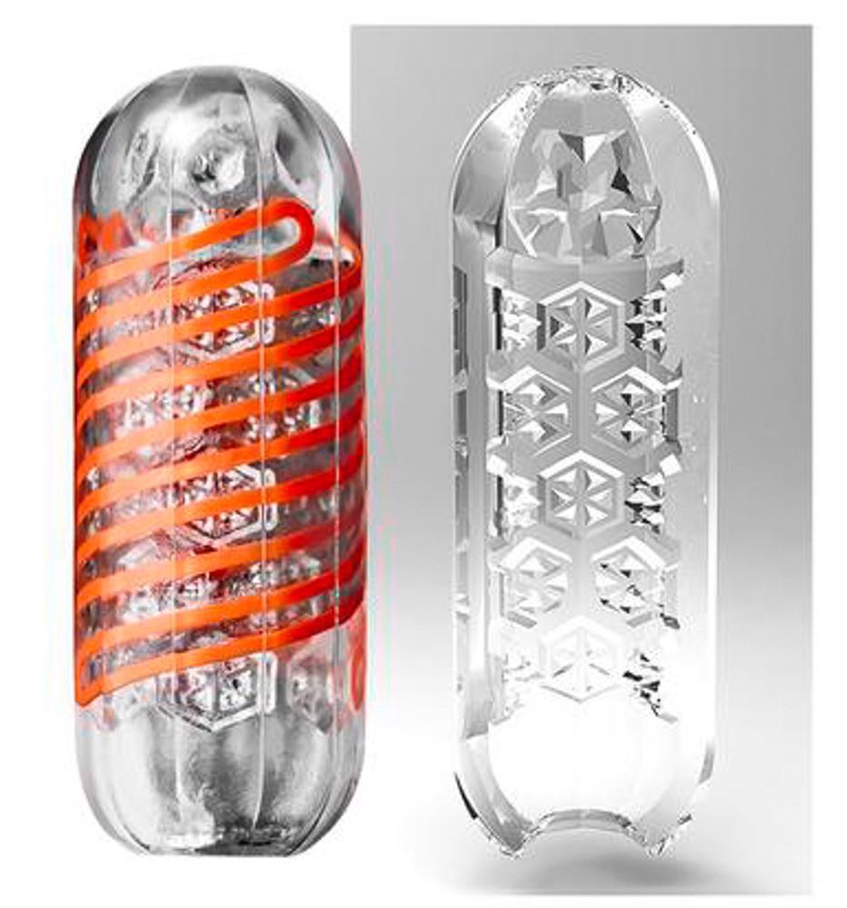 Masturbator Tenga Hexa spinner transparent 13 cm