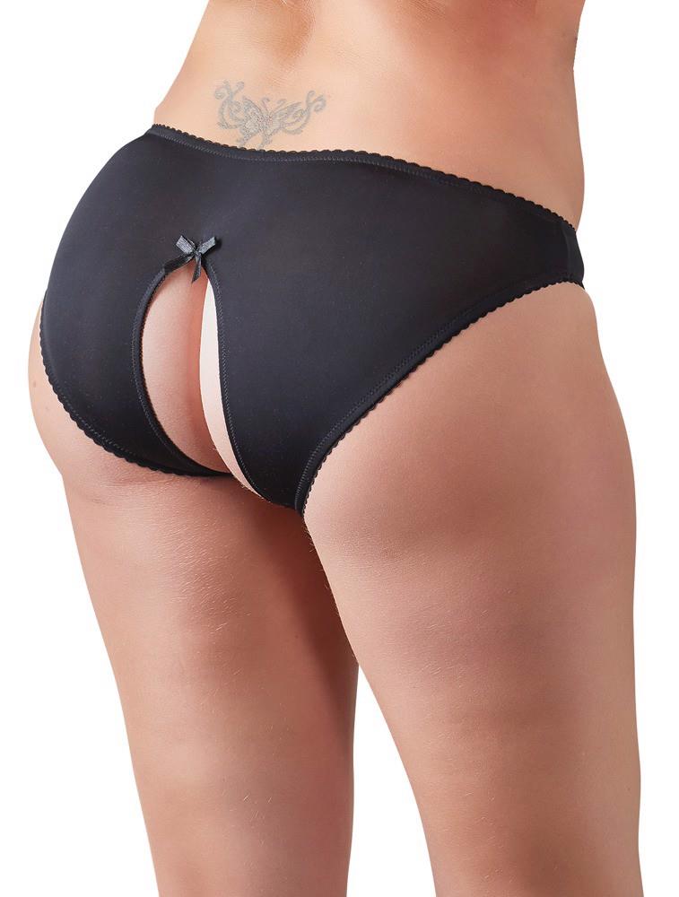 Chiloți Cottelli CURVES 3XL cu bretele deschise la între picioare