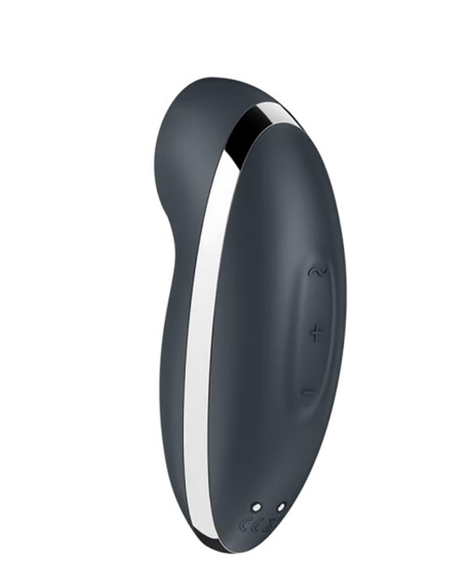 Stimulator clitoridian USB Satisfyer Tap Climax 2 gri