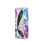 Vibrator pentru punctul G Alive Black Heart din silicon, turcoaz, 17 cm