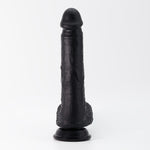 Dildo realist din silicon Inviktus Crushious 22 cm negru