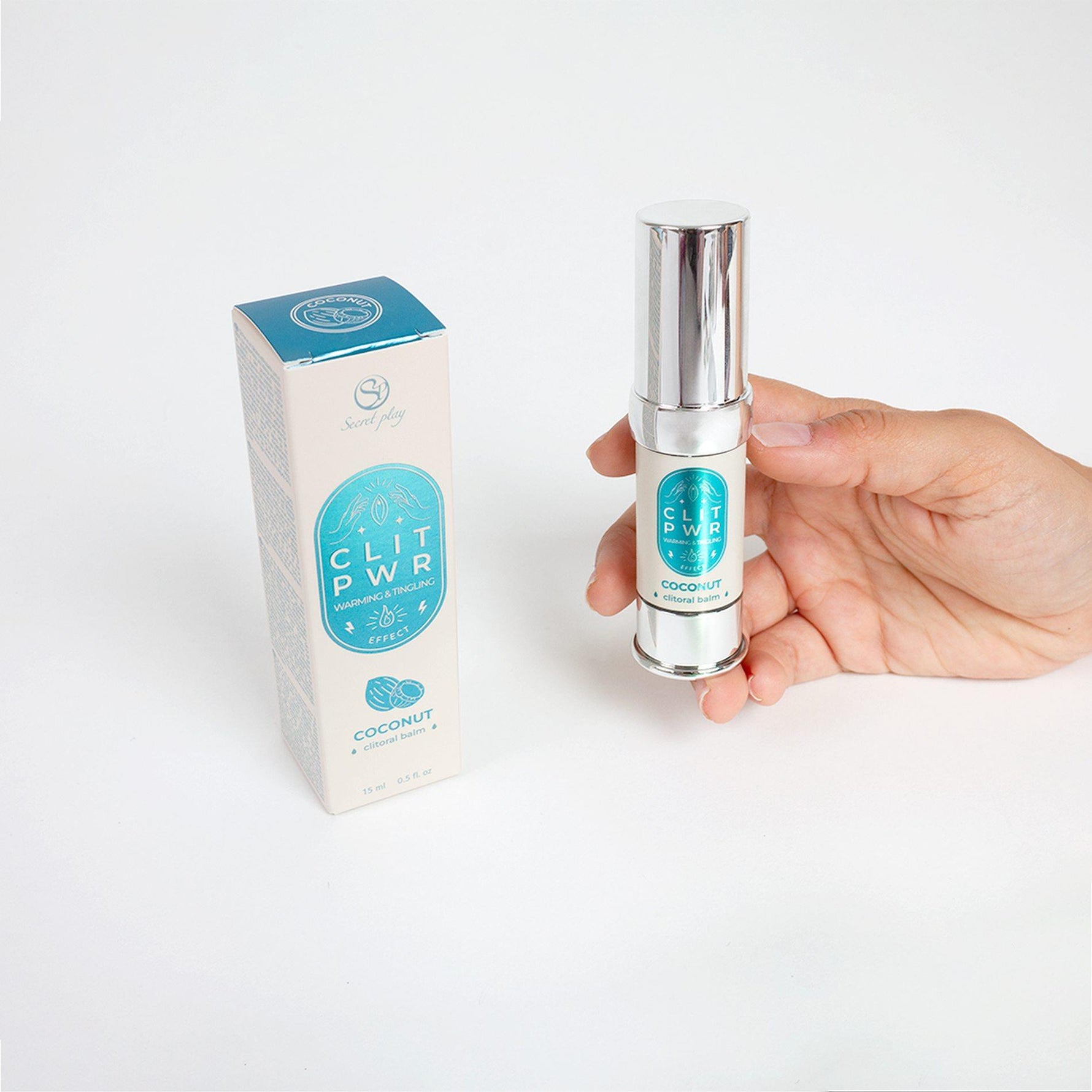 Balsam clitoridian cu nucă de cocos Secret Play 15 ml