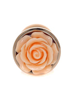 Bijuterii anale din oțel roz piersică MyLove Toys 7 cm