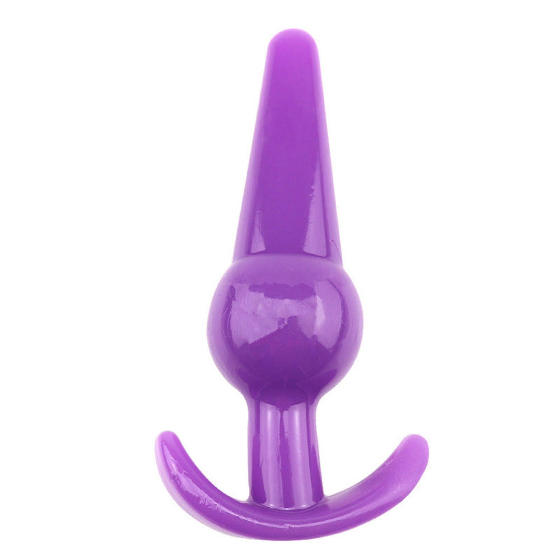Plug anal flexibil Lovesecret Sensual TPE violet 12,6 cm
