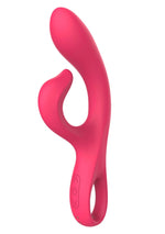 Vibrator XOCOON cu orgasm fără sfârșit, fuchsia, USB, 21 cm