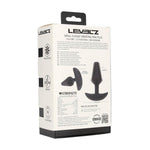 Dop anal vibrant din silicon Levelz S, negru