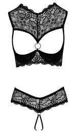 Set de sutiene Cottelli LINGERIE 75B/S cu fermoar