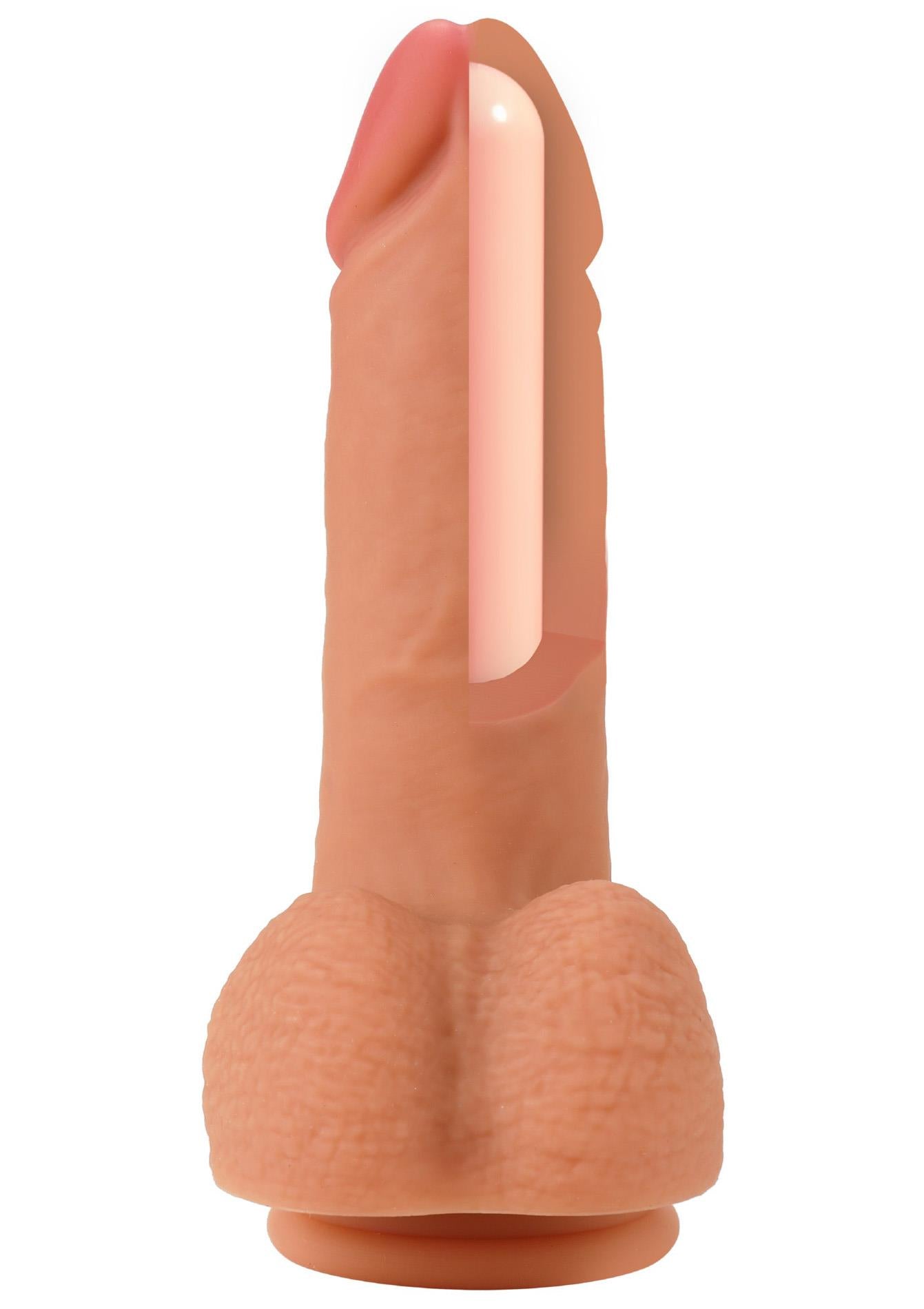 Dildo realist din silicon Hidden Desire Inferno 16 cm