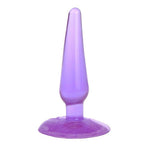 Plug anal Lovesecret cu ventuză, violet, 11 cm