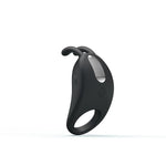 Inel vibrant din silicon Pretty Love cu iepuraș USB 7,5 cm