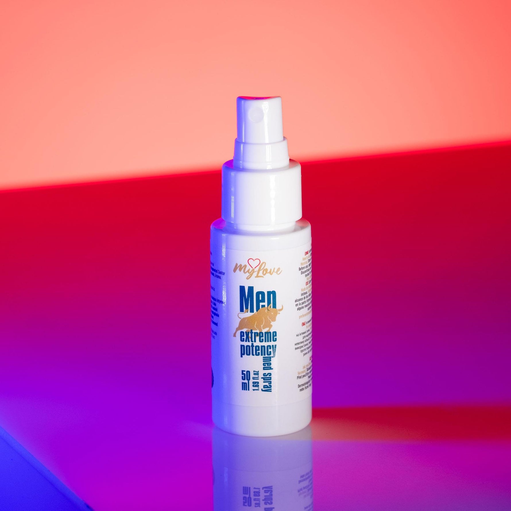 Spray încălzitor cu cafea MyLove Man Extreme Potency 50 ml