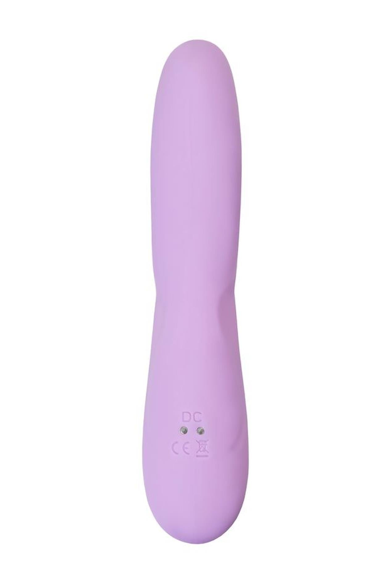 Vibrator rotativ JOS Merry Gor, violet, USB, 20,7 cm