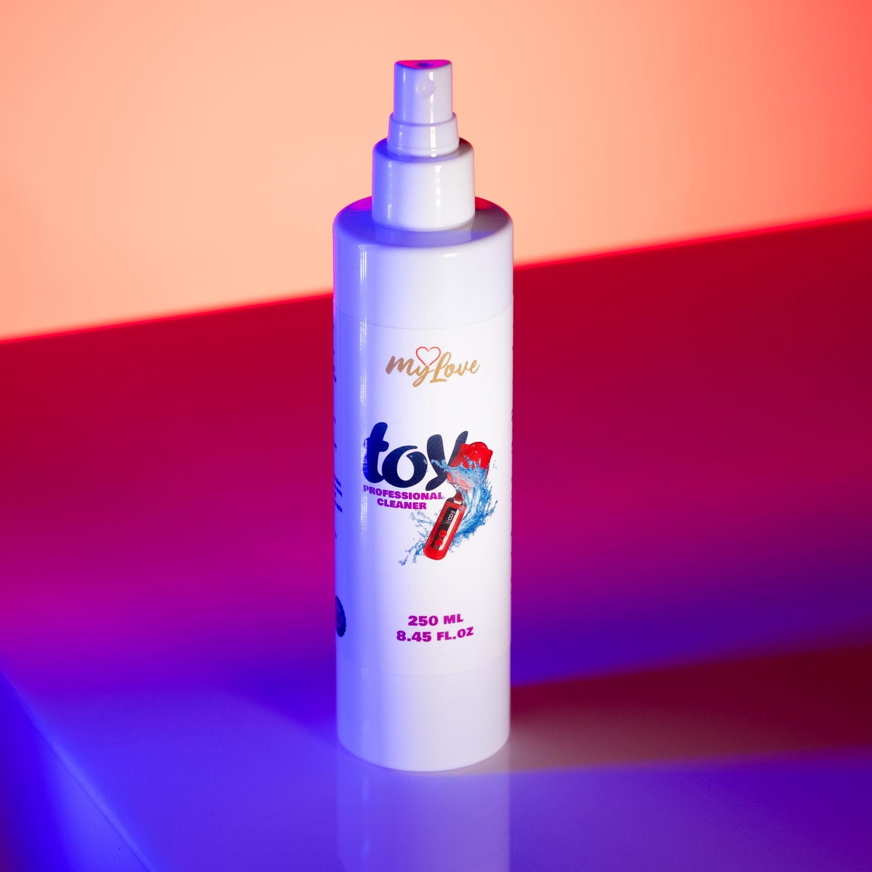 Lichid antibacterian MyLove Professional pentru jucării erotice 250 ml