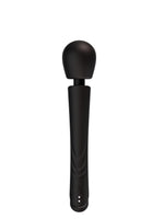 Masaj vibrant Perfect Wand din silicon, negru, USB