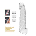 Pretty Love Extensor modular transparent pentru penis 26 cm