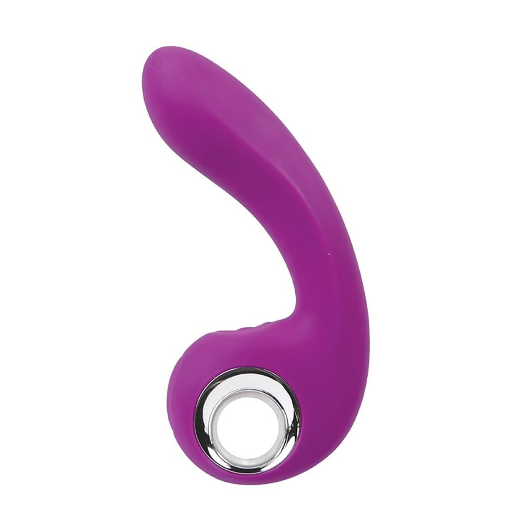 Stimulator vibrant punct G din silicon Fantasy, USB, 18 cm