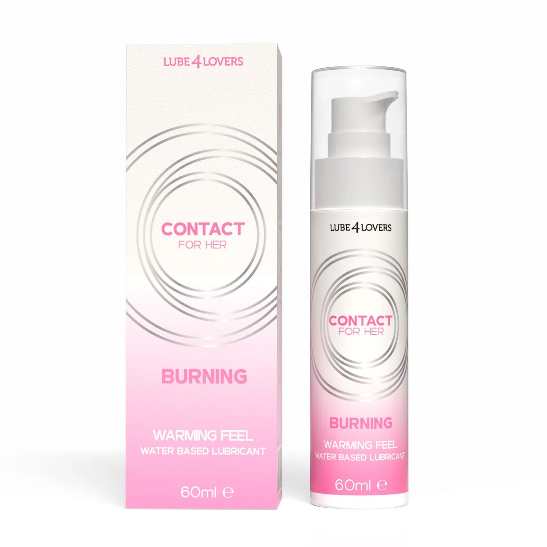 Lubrifiant vaginal pe bază de apă Lube4lovers 60 ml, încălzitor