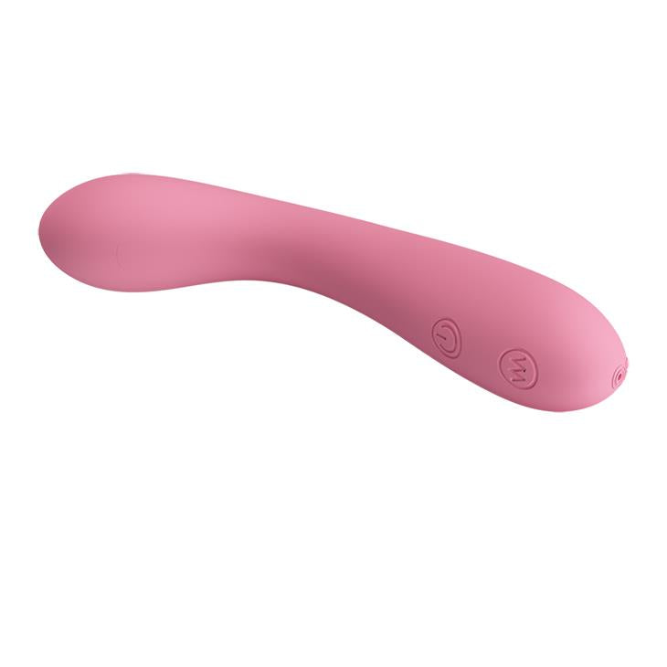 Vibrator Pretty Love Gloria din silicon, 30 de funcții, 16 cm