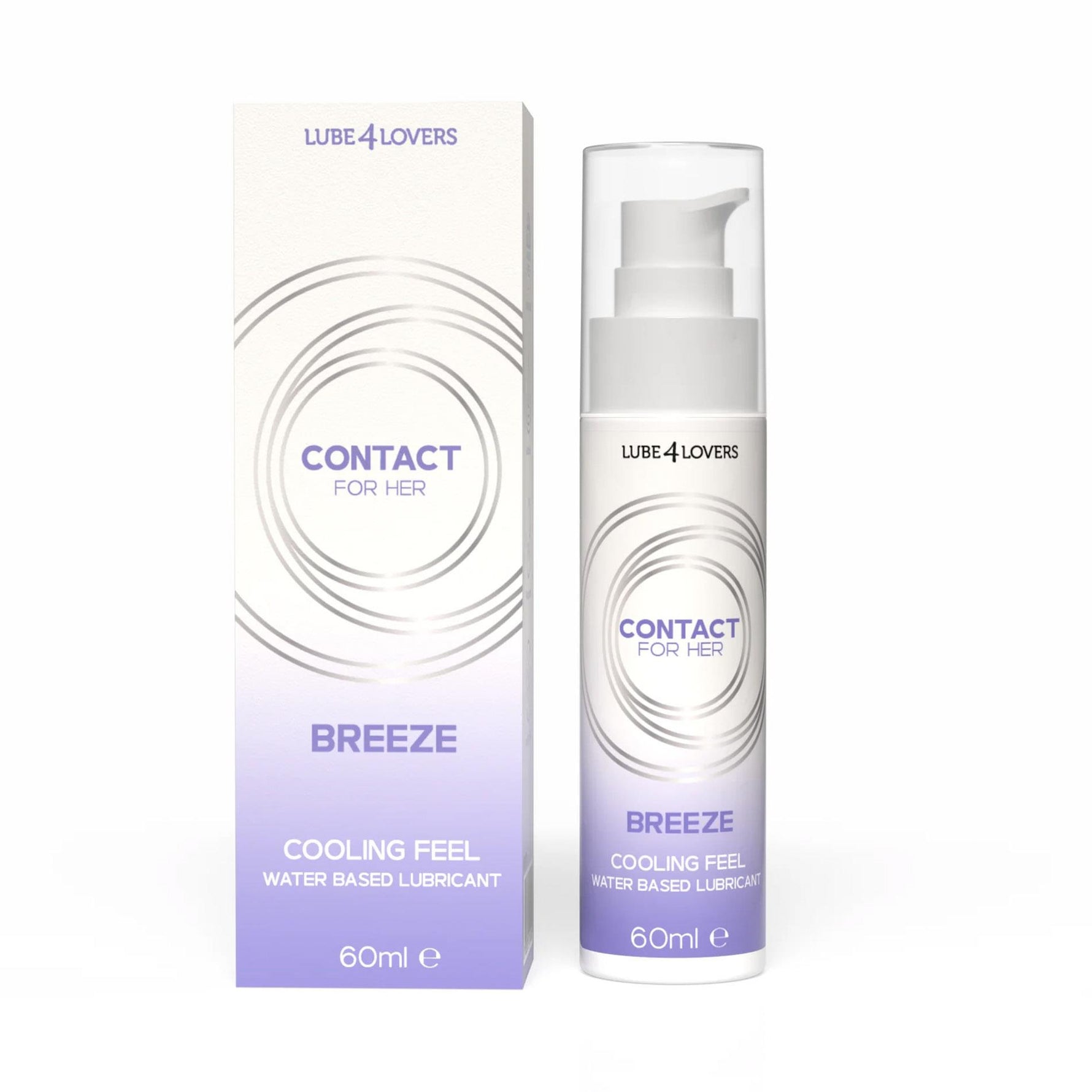 Lubrifiant Breeze Lube4lovers cu apă răcoritoare 60 ml