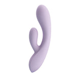 Vibrator USB Rosolyn Pretty Love din silicon, cu formă de iepuraș, 10 moduri