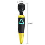 Baghetă masaj USB Pretty Love Body Wand din silicon 25 cm